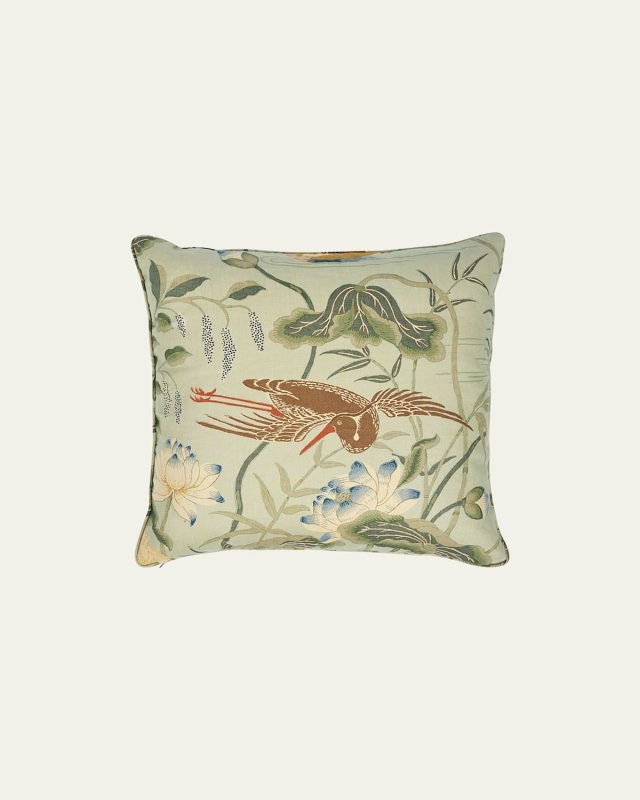 Lotus Garden 22" Pillow
